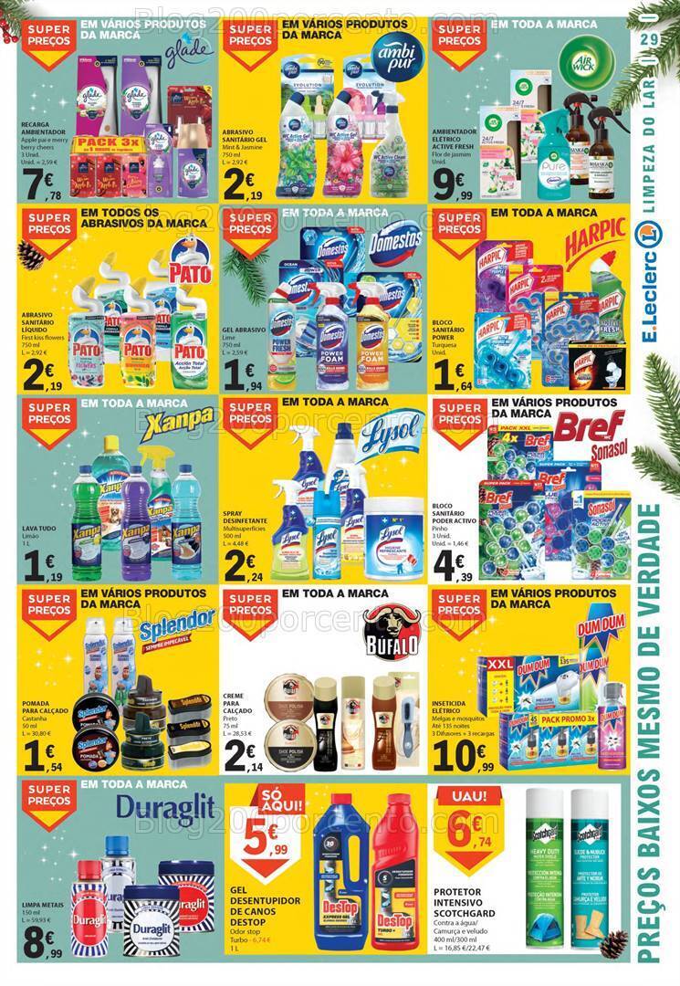Antevisão Folheto E-LECLERC Promoções de 30 novembro a 6 dezembro