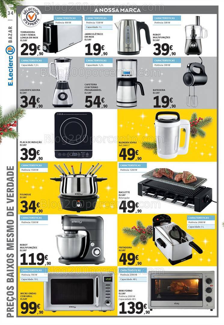 Antevisão Folheto E-LECLERC Promoções de 30 novembro a 6 dezembro