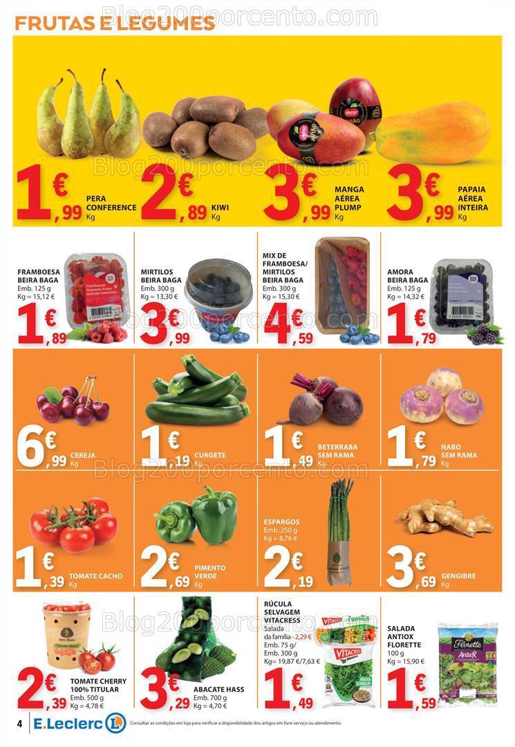 Antevisão Folheto E-LECLERC Promoções de 9 a 15 maio