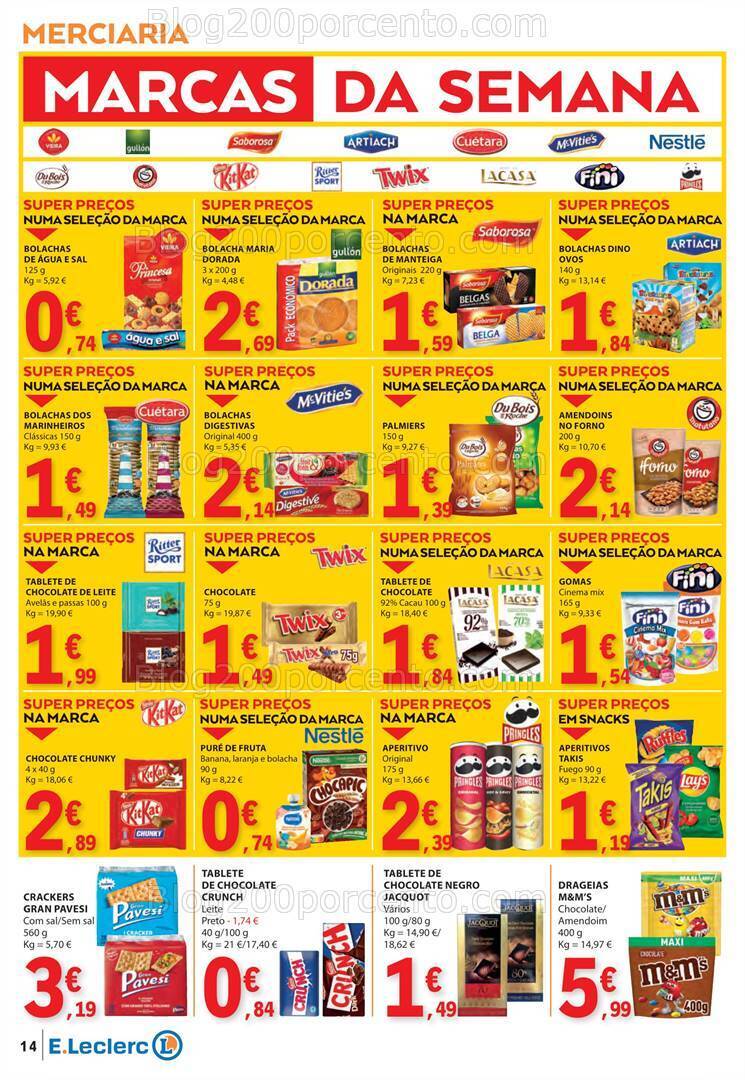 Antevisão Folheto E-LECLERC Promoções de 9 a 15 maio