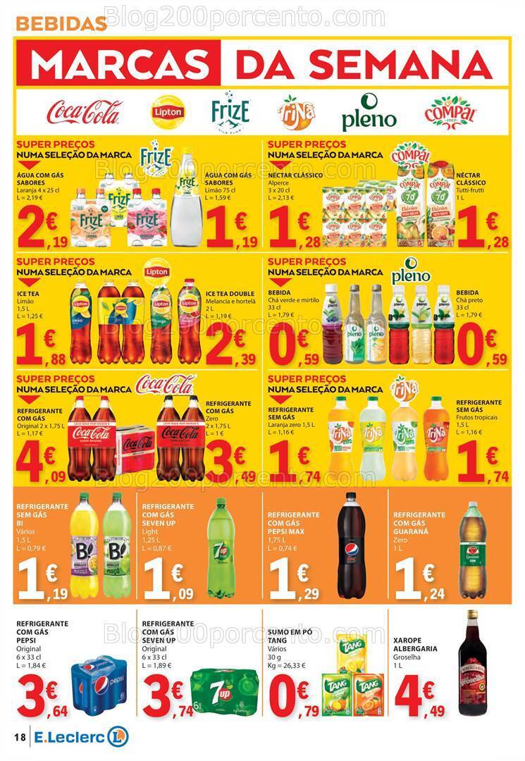 Antevisão Folheto E-LECLERC Promoções de 9 a 15 maio