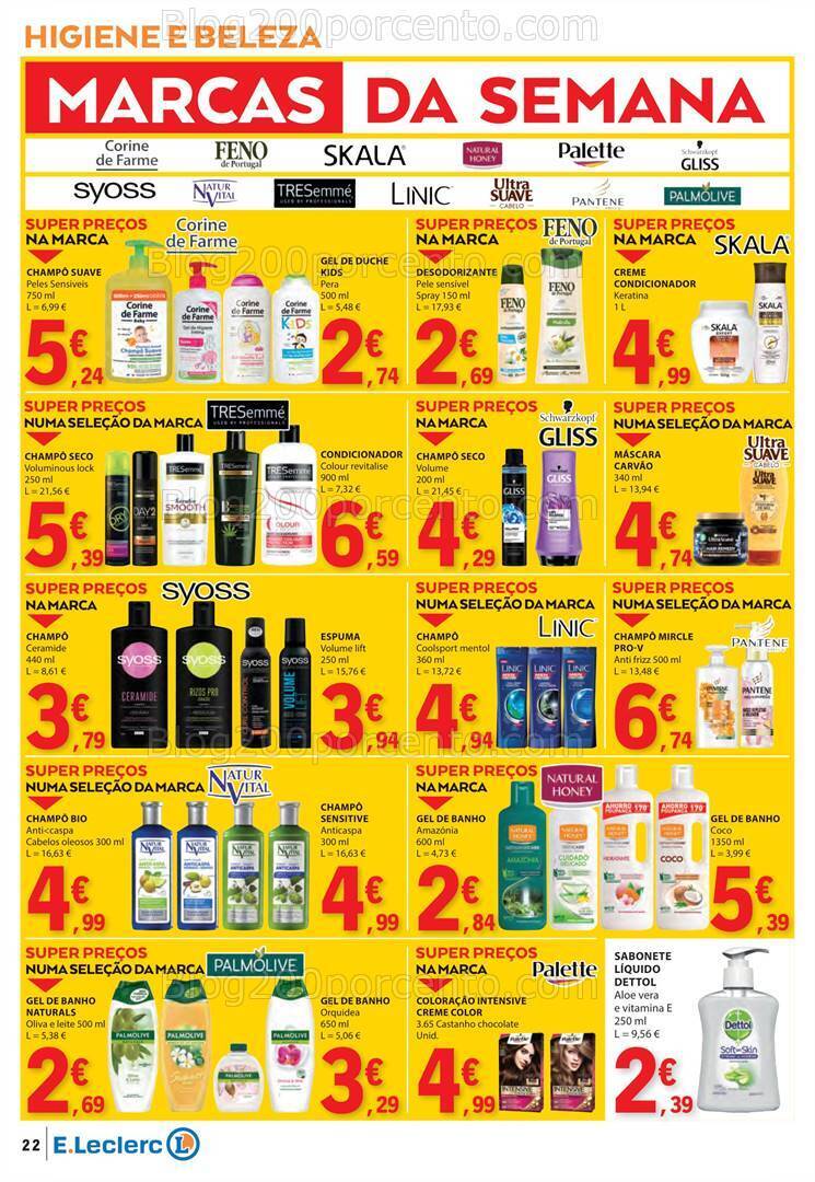 Antevisão Folheto E-LECLERC Promoções de 9 a 15 maio