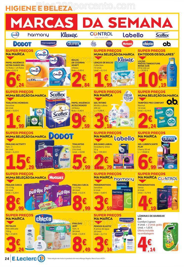 Antevisão Folheto E-LECLERC Promoções de 9 a 15 maio