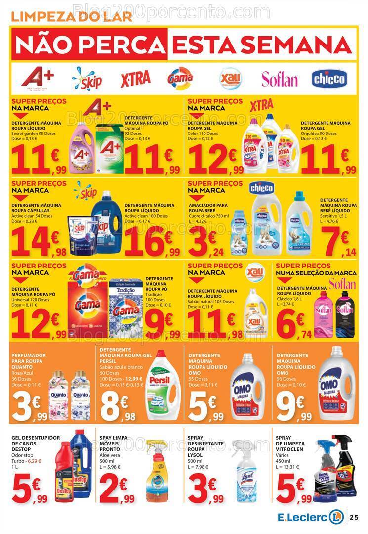 Antevisão Folheto E-LECLERC Promoções de 9 a 15 maio