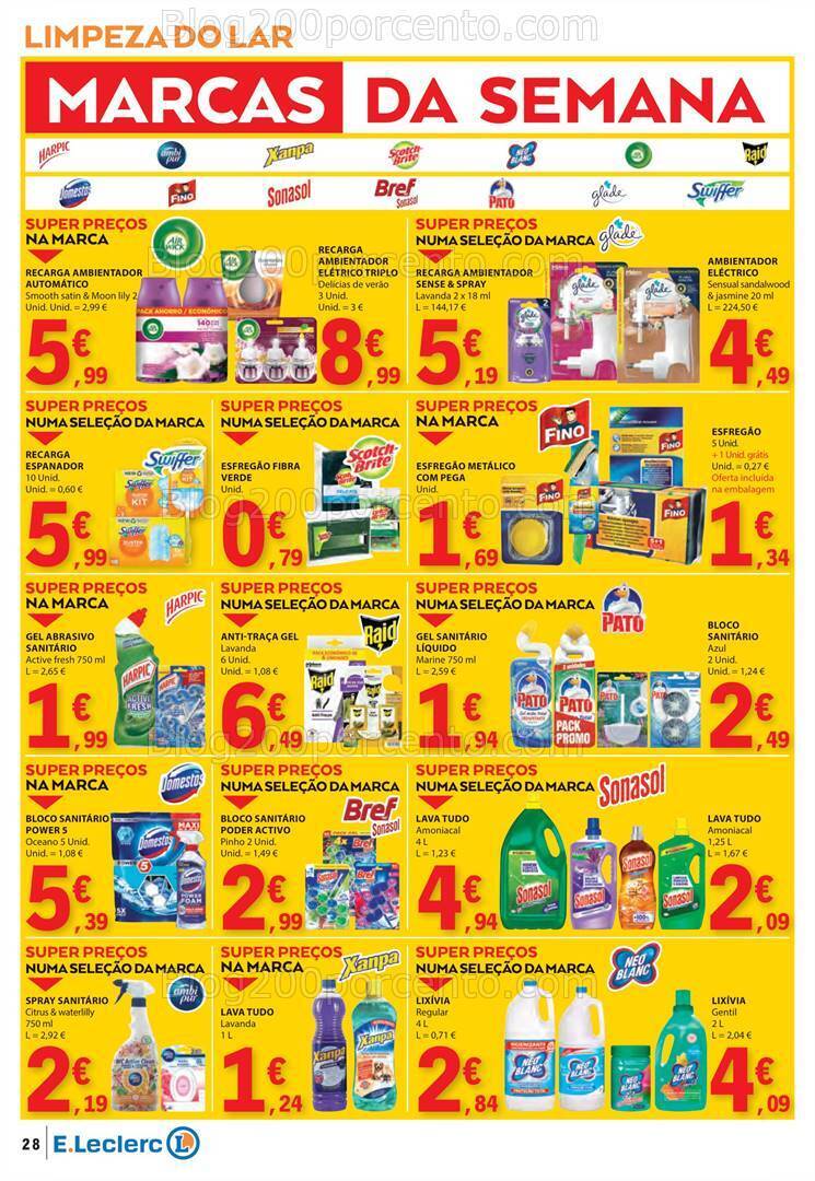 Antevisão Folheto E-LECLERC Promoções de 9 a 15 maio