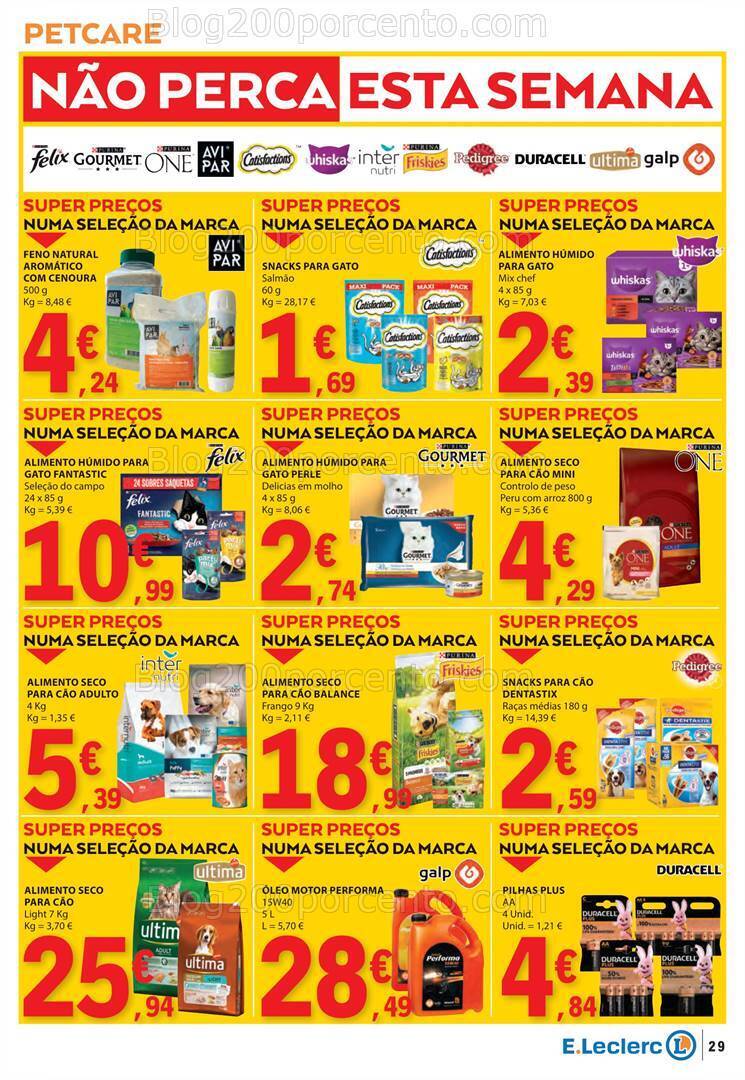 Antevisão Folheto E-LECLERC Promoções de 9 a 15 maio