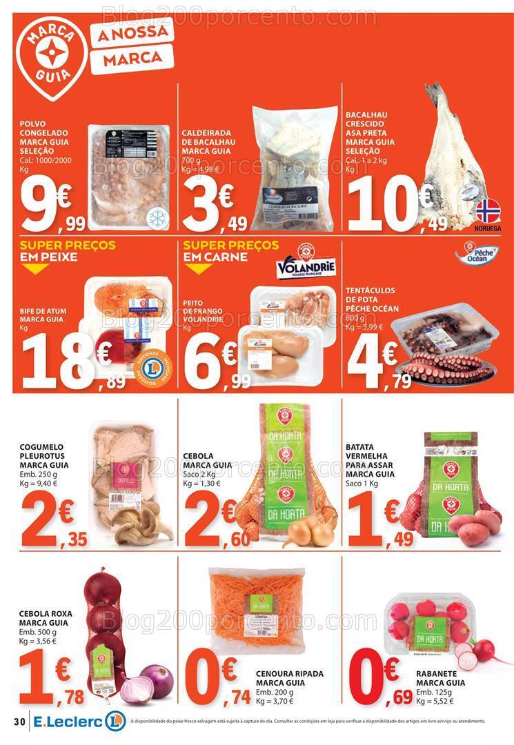 Antevisão Folheto E-LECLERC Promoções de 9 a 15 maio