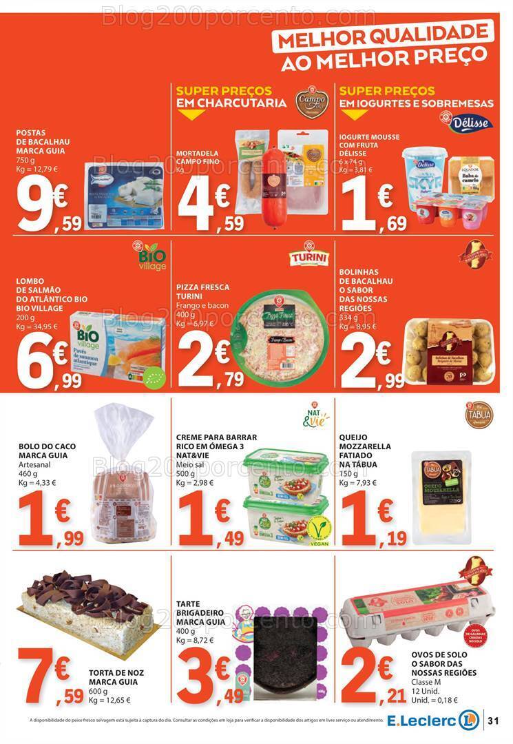Antevisão Folheto E-LECLERC Promoções de 9 a 15 maio
