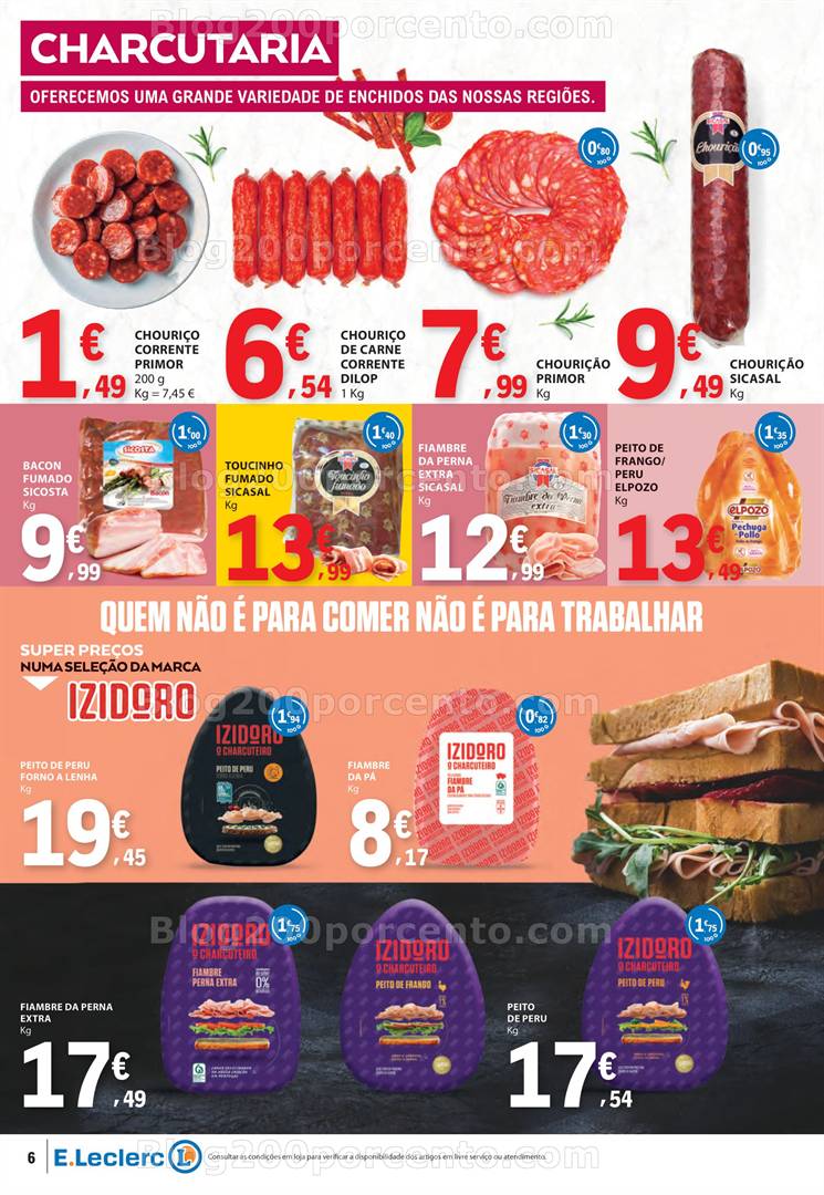 Antevisão Folheto E-LECLERC Promoções de 1 maio a 7 maio
