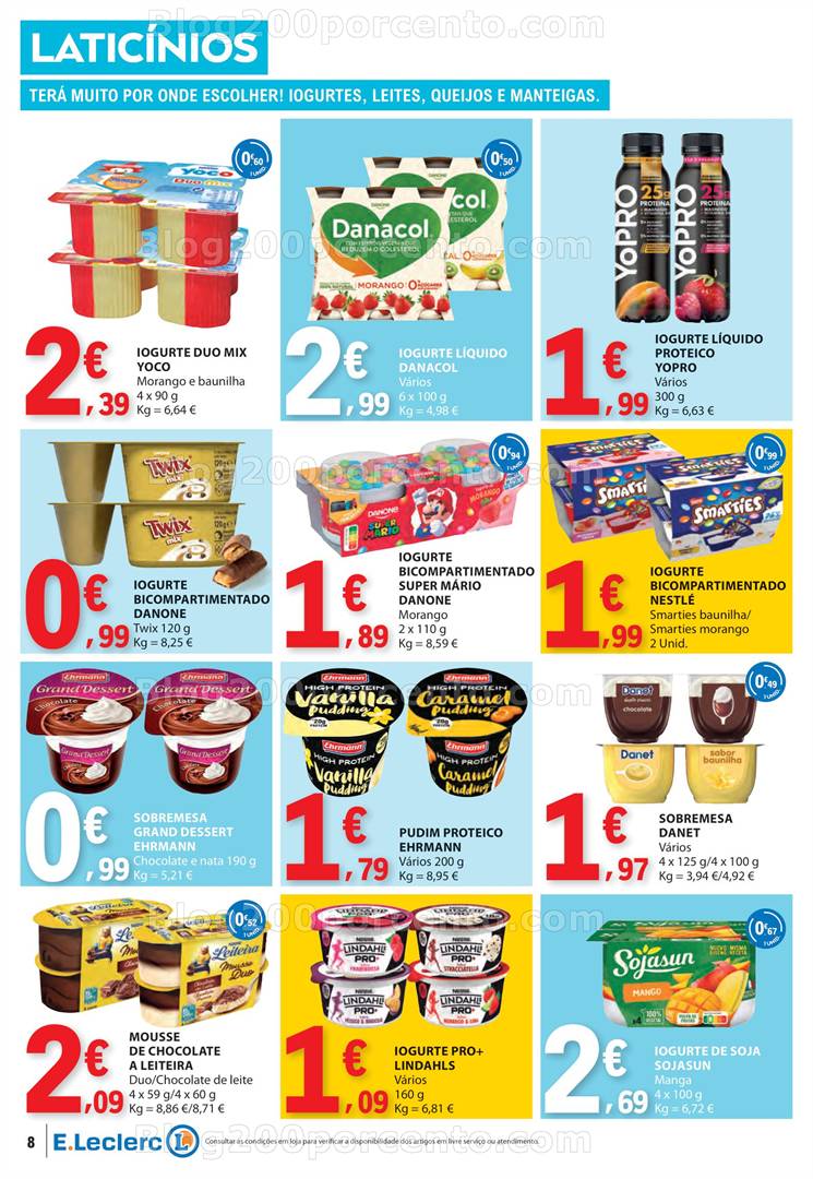 Antevisão Folheto E-LECLERC Promoções de 1 maio a 7 maio