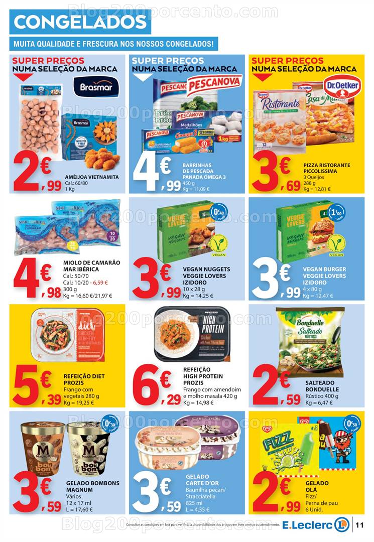 Antevisão Folheto E-LECLERC Promoções de 1 maio a 7 maio
