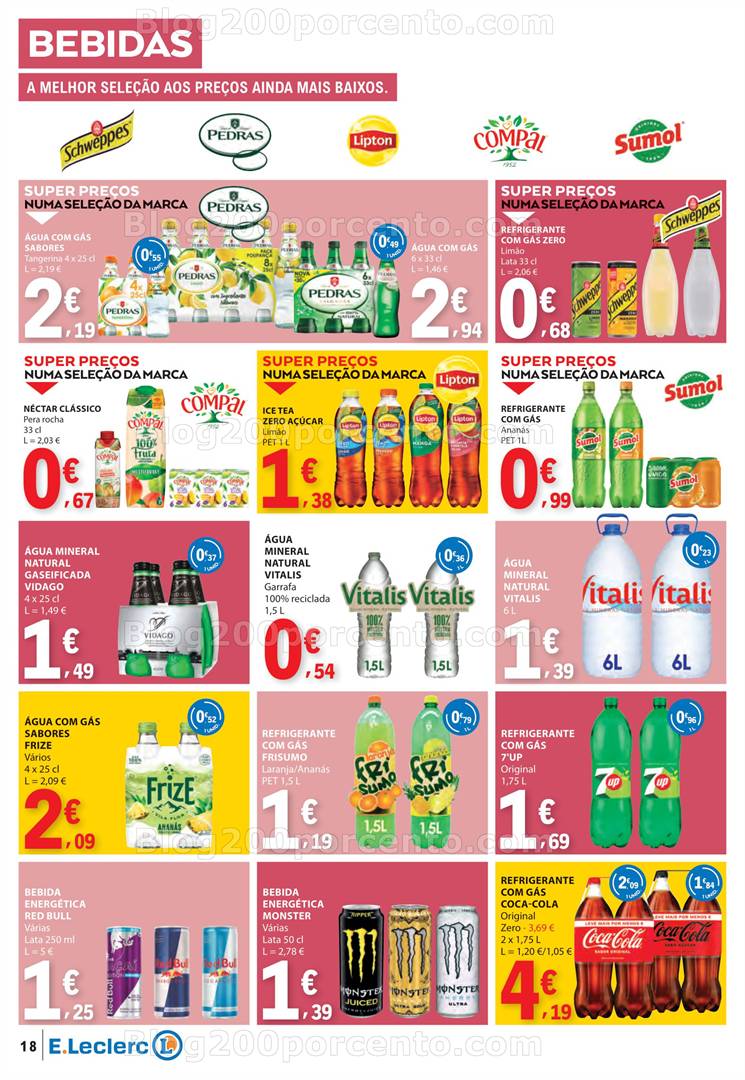 Antevisão Folheto E-LECLERC Promoções de 1 maio a 7 maio