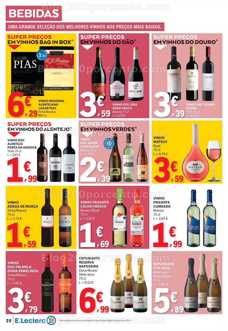 Antevisão Folheto E-LECLERC Promoções de 1 maio a 7 maio