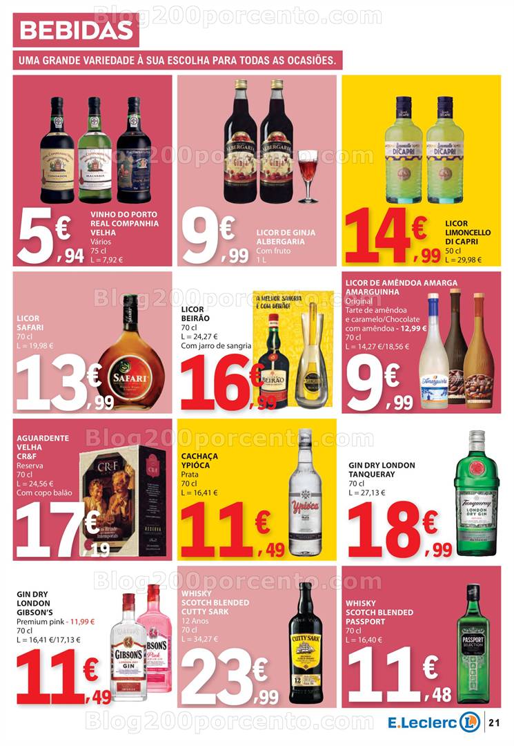 Antevisão Folheto E-LECLERC Promoções de 1 maio a 7 maio