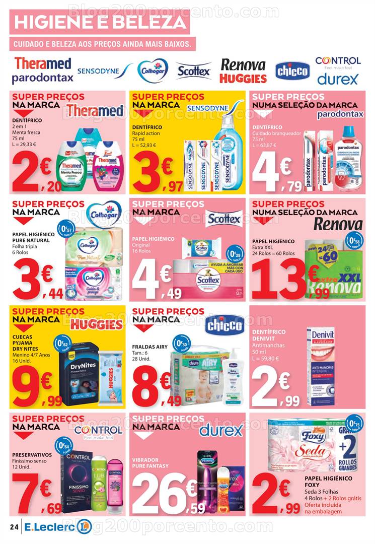 Antevisão Folheto E-LECLERC Promoções de 1 maio a 7 maio