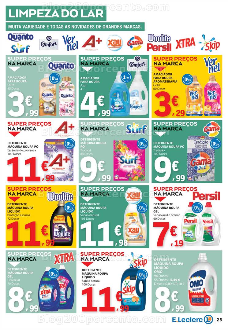 Antevisão Folheto E-LECLERC Promoções de 1 maio a 7 maio