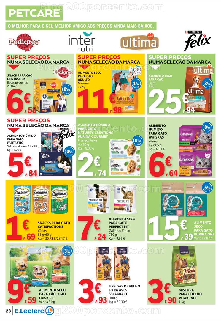 Antevisão Folheto E-LECLERC Promoções de 1 maio a 7 maio