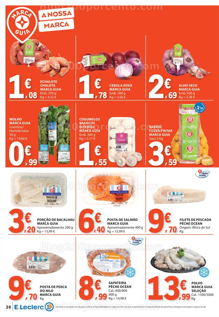 Antevisão Folheto E-LECLERC Marca Própria Promoções de 1 maio a 7 maio marca própria