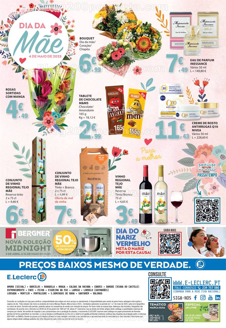Antevisão Folheto E-LECLERC Promoções de 1 maio a 7 maio