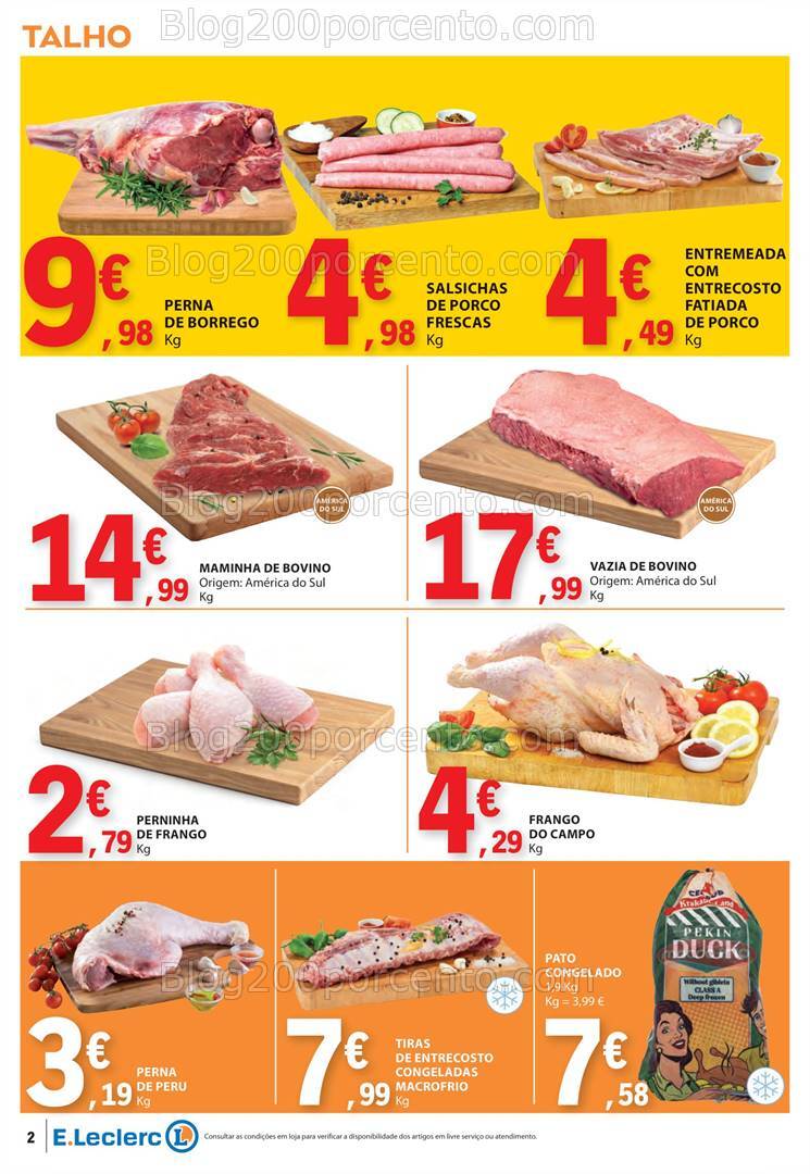 Antevisão Folheto E-LECLERC Promoções de 10 a 16 outubro