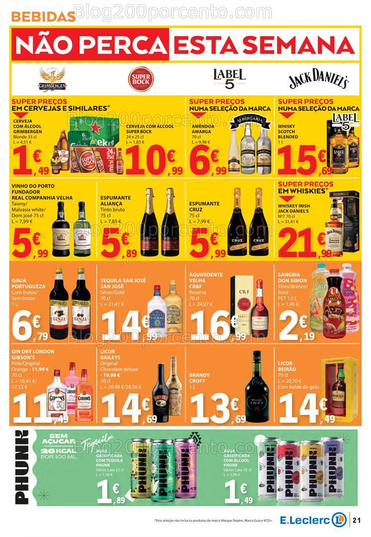 Antevisão Folheto E-LECLERC Promoções de 10 a 16 outubro