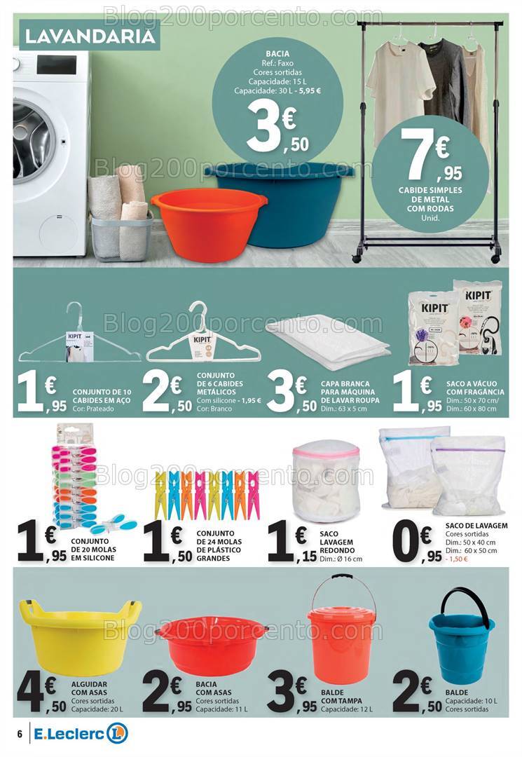 Antevisão Folheto E-LECLERC Bazar Promoções de 10 a 23 outubro
