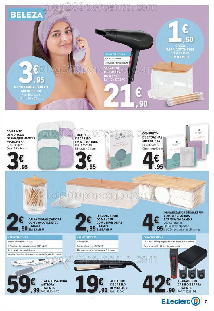 Antevisão Folheto E-LECLERC Bazar Promoções de 10 a 23 outubro