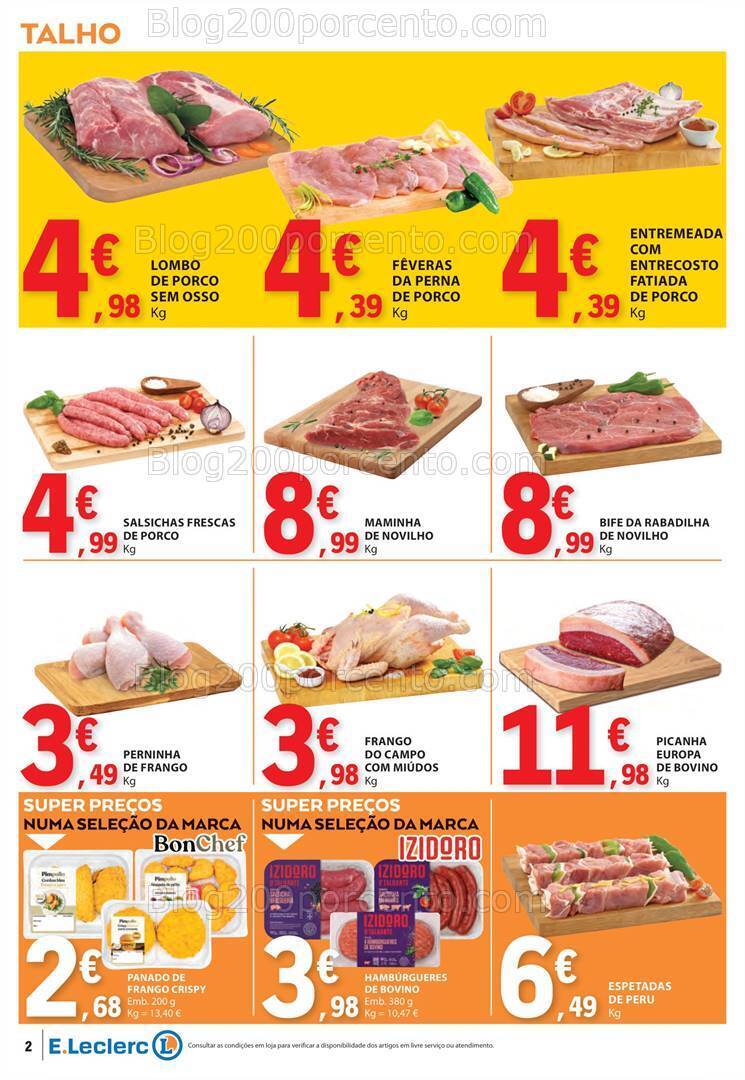 Antevisão Folheto E-LECLERC Promoções de 11 a 17 julho