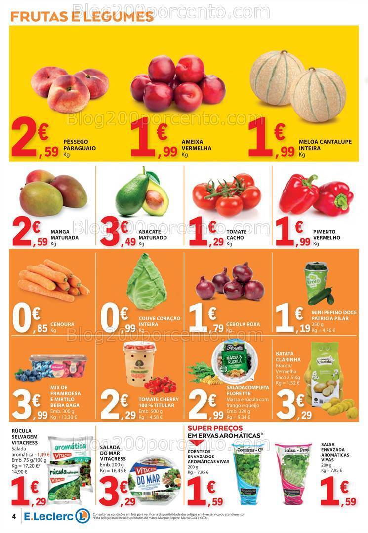 Antevisão Folheto E-LECLERC Promoções de 11 a 17 julho