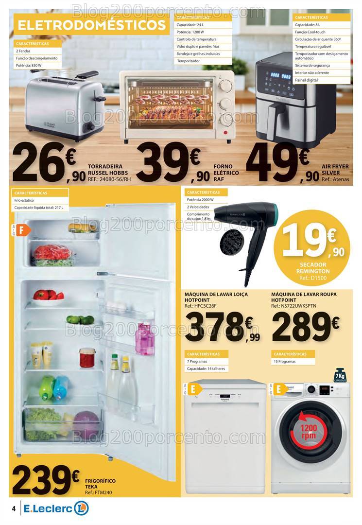 Antevisão Folheto E-LECLERC Bazar Promoções de 12 a 25 setembro