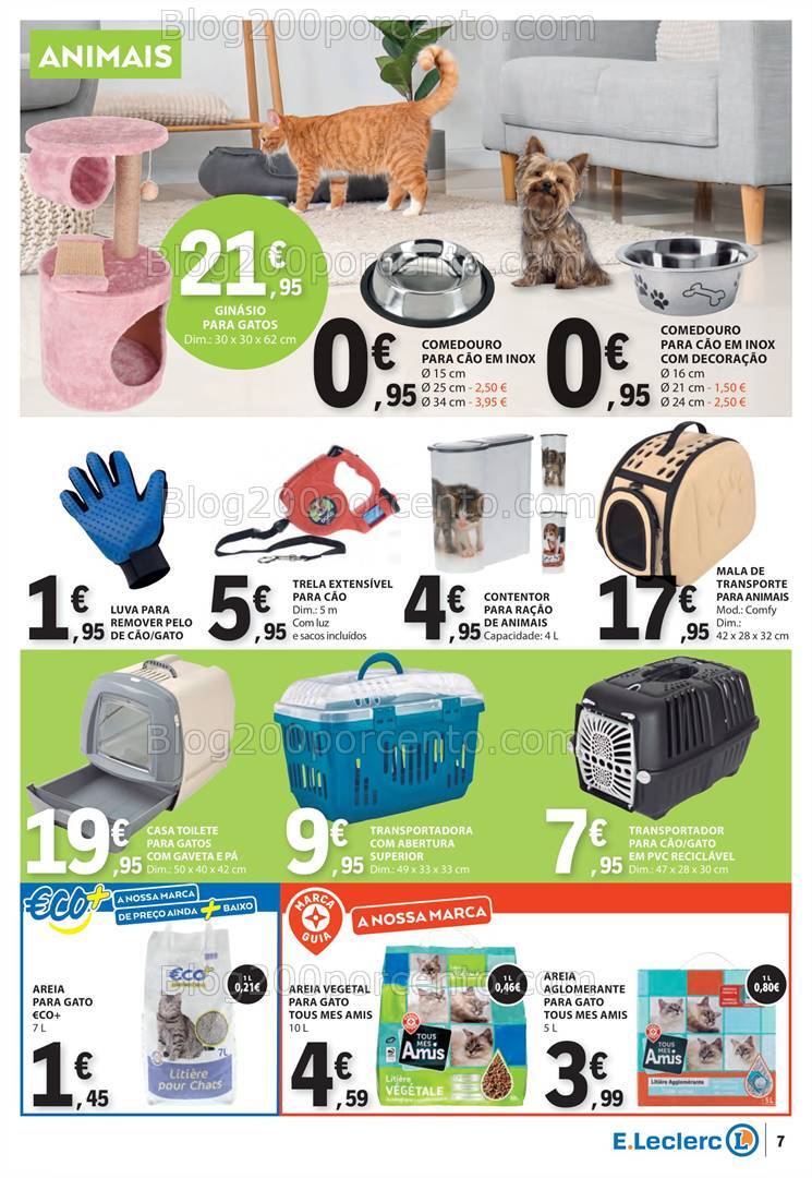 Antevisão Folheto E-LECLERC Bazar Promoções de 12 a 25 setembro