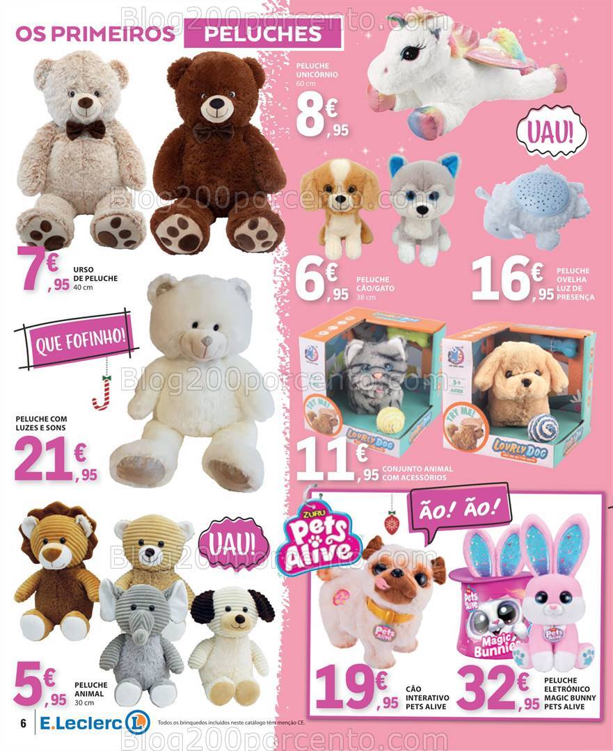 Antevisão Folheto E-LECLERC Brinquedos Natal - 12 novembro a 24 dezembro