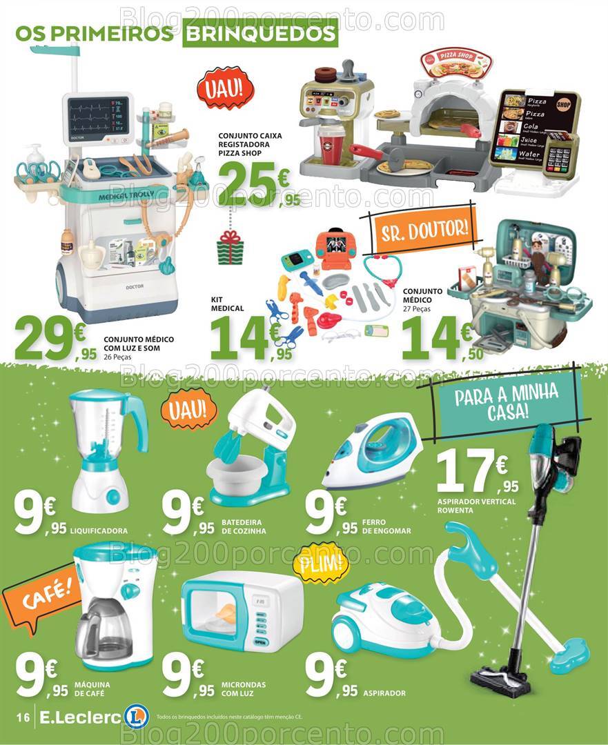 Antevisão Folheto E-LECLERC Brinquedos Natal - 12 novembro a 24 dezembro