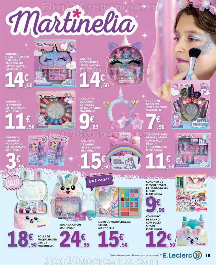 Antevisão Folheto E-LECLERC Brinquedos Natal - 12 novembro a 24 dezembro