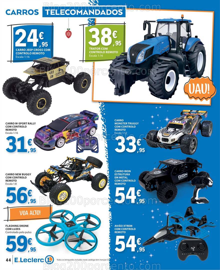Antevisão Folheto E-LECLERC Brinquedos Natal - 12 novembro a 24 dezembro
