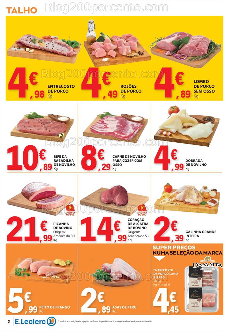 Antevisão Folheto E-LECLERC Promoções de 13 a 19 fevereiro