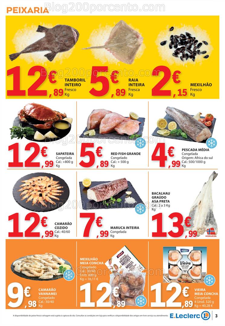 Antevisão Folheto E-LECLERC Promoções de 13 a 19 fevereiro