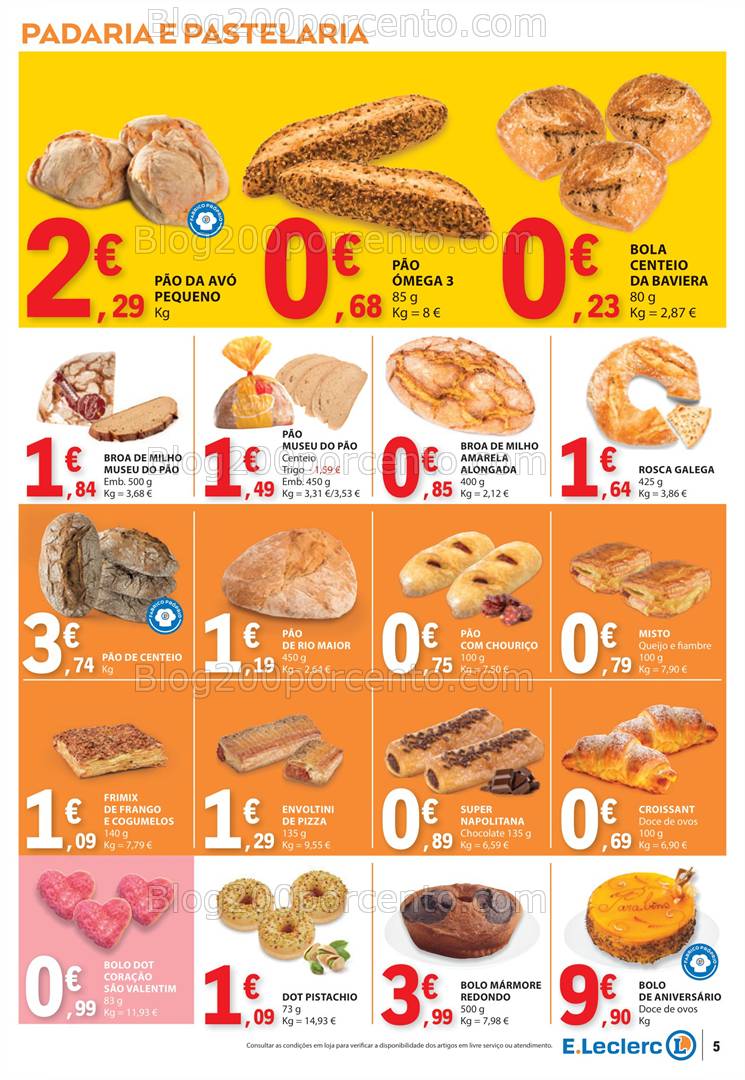Antevisão Folheto E-LECLERC Promoções de 13 a 19 fevereiro