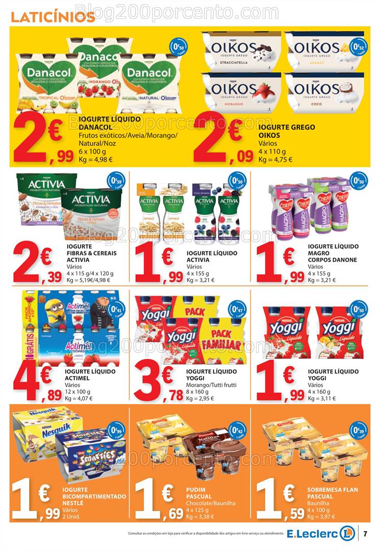 Antevisão Folheto E-LECLERC Promoções de 13 a 19 fevereiro