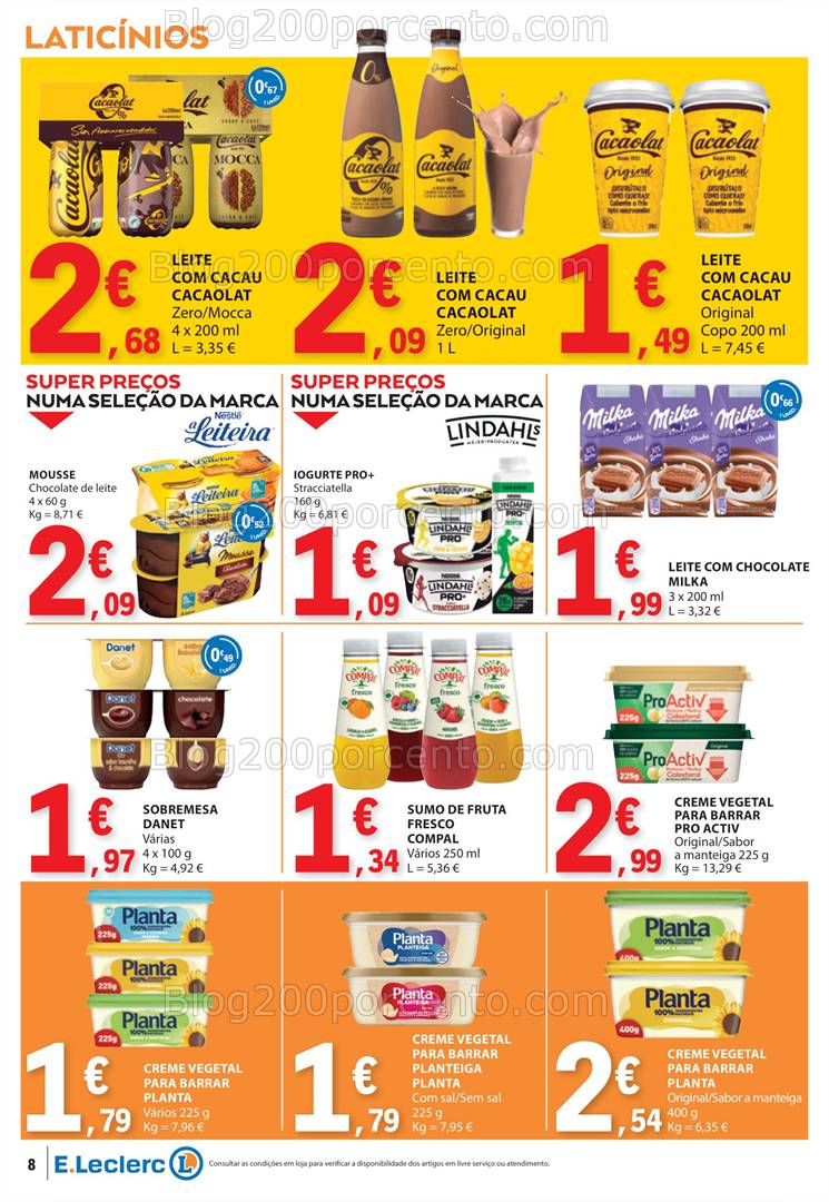Antevisão Folheto E-LECLERC Promoções de 13 a 19 fevereiro