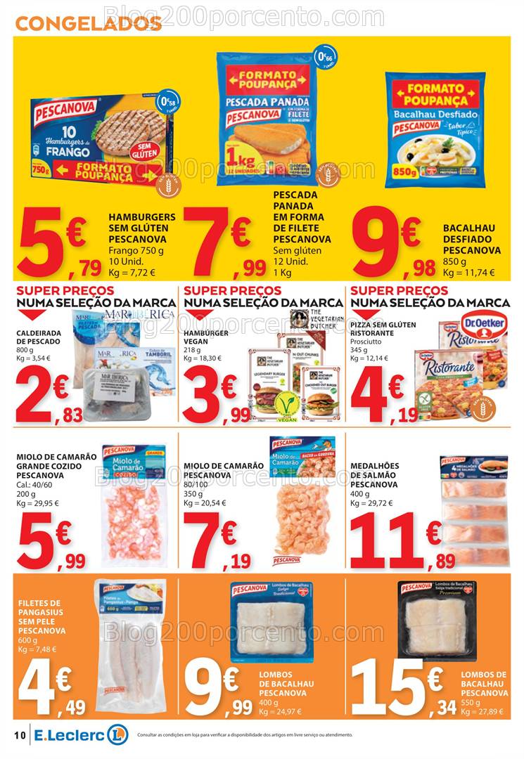 Antevisão Folheto E-LECLERC Promoções de 13 a 19 fevereiro