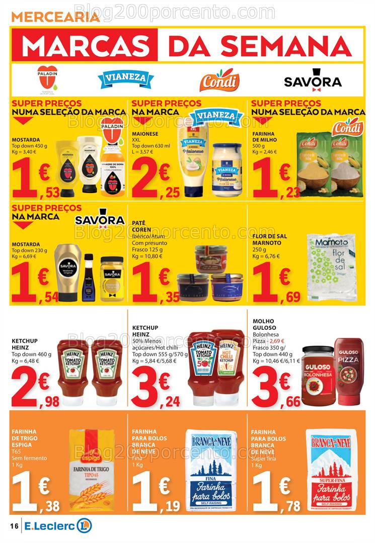 Antevisão Folheto E-LECLERC Promoções de 13 a 19 fevereiro