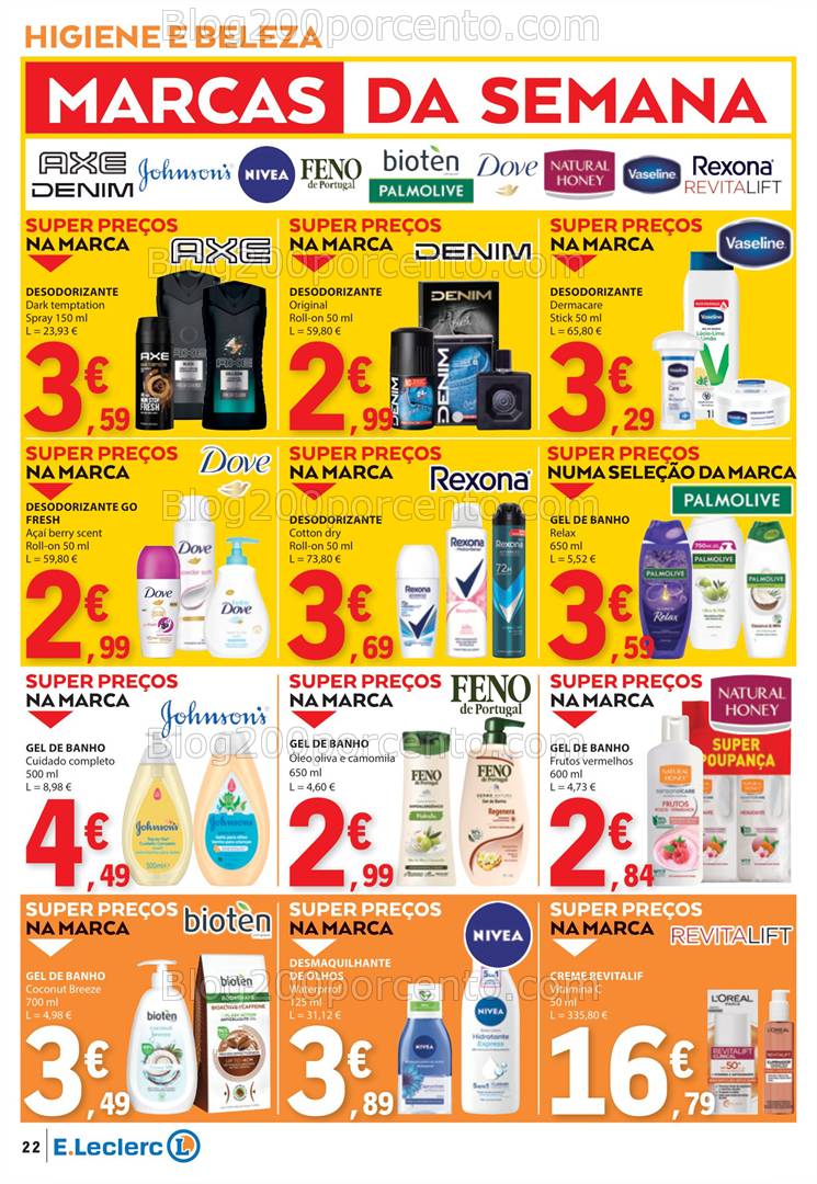 Antevisão Folheto E-LECLERC Promoções de 13 a 19 fevereiro
