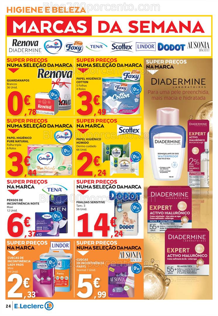 Antevisão Folheto E-LECLERC Promoções de 13 a 19 fevereiro