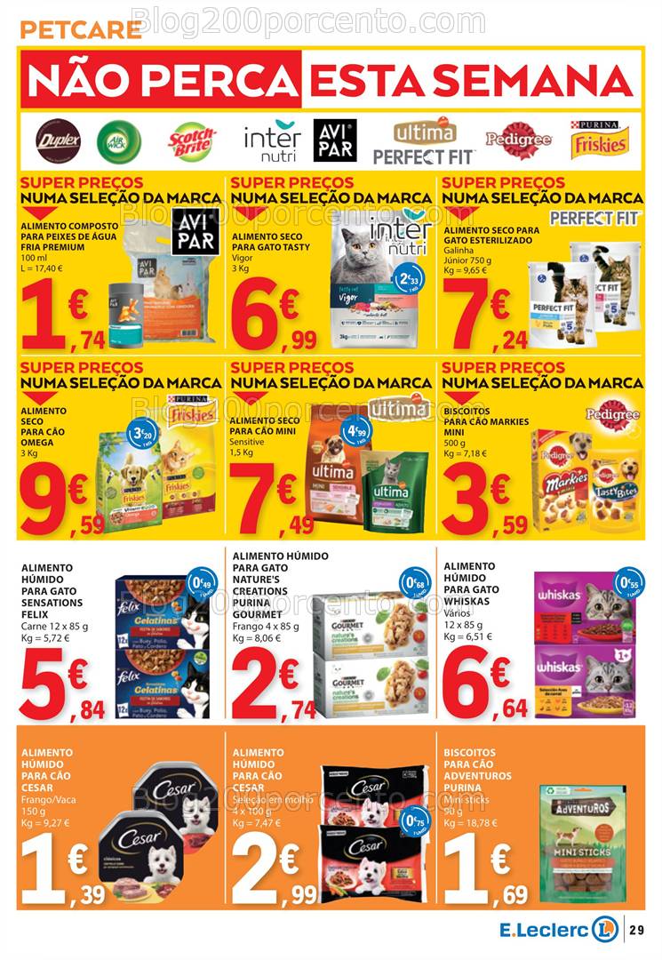 Antevisão Folheto E-LECLERC Promoções de 13 a 19 fevereiro