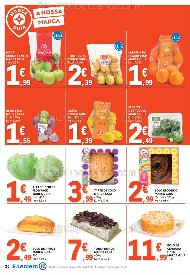 Antevisão Folheto E-LECLERC Promoções de 13 a 19 fevereiro