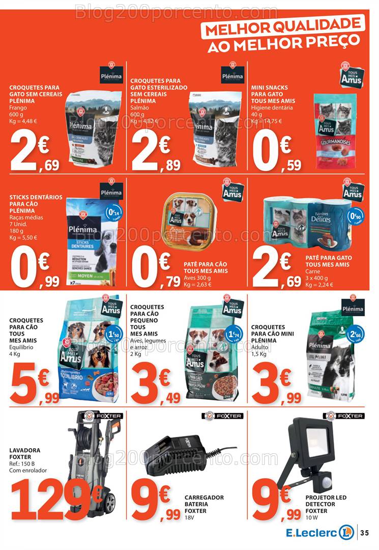 Antevisão Folheto E-LECLERC Promoções de 13 a 19 fevereiro