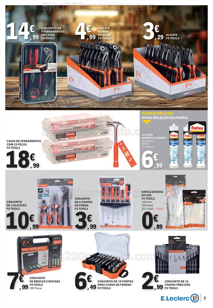 Antevisão Folheto E-LECLERC Bazar Promoções de 16 a 29 janeiro
