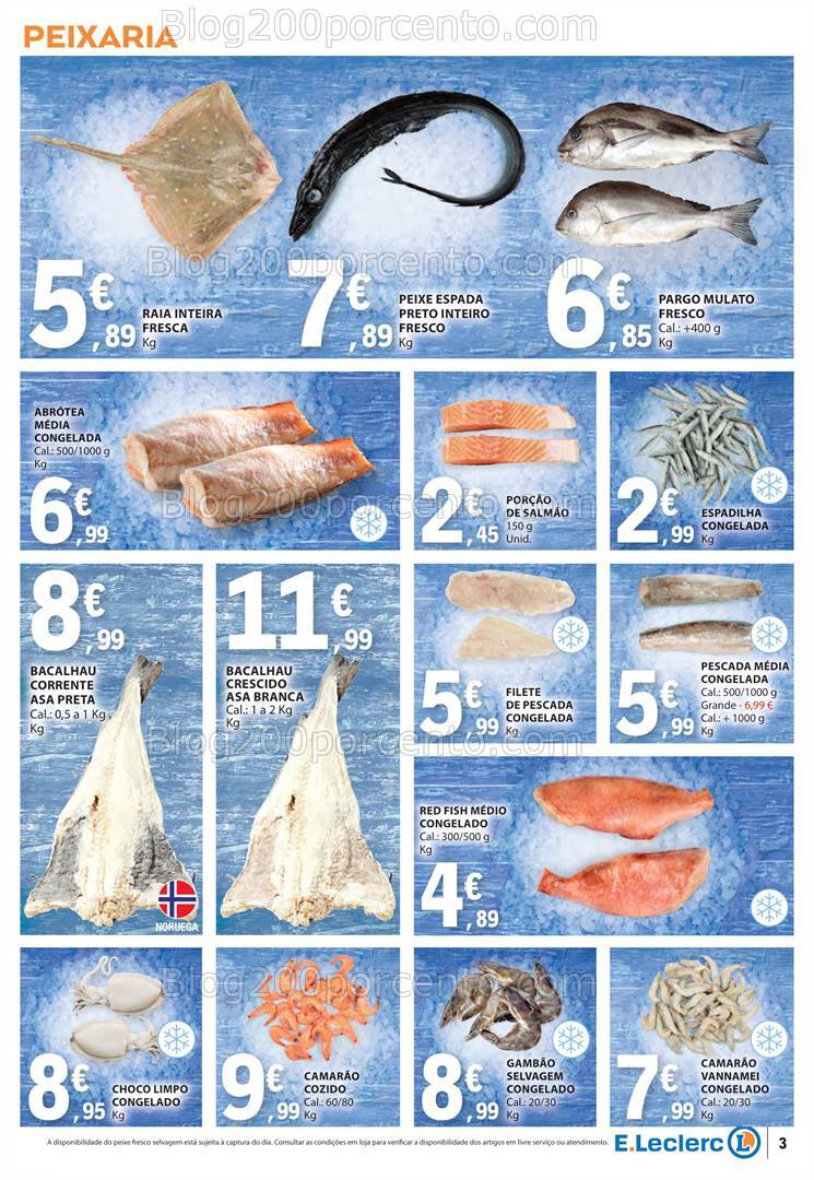 Antevisão Folheto E-LECLERC Promoções de 19 a 25 setembro