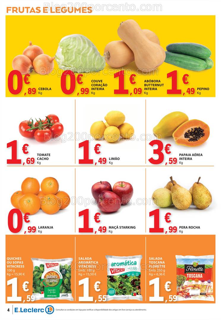 Antevisão Folheto E-LECLERC Promoções de 20 a 26 fevereiro